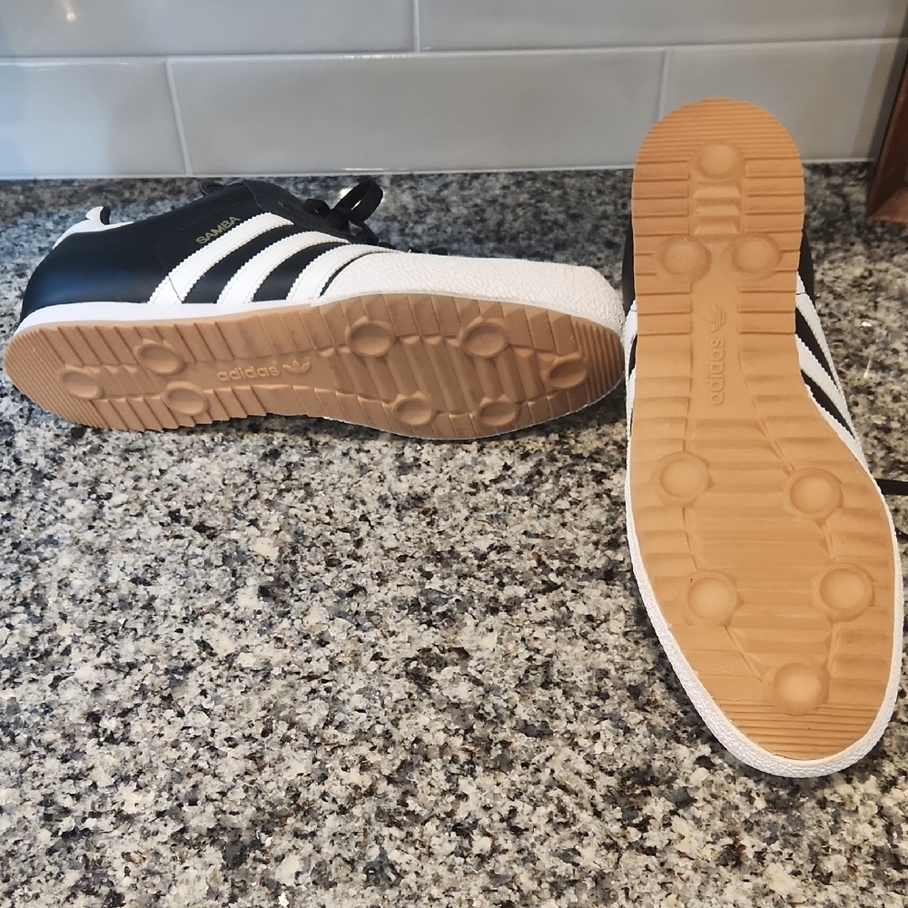adidas Samba Super Shoes / Black & White - Picture 8 of 10